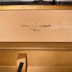 Cuvee Dom Perignon Rosé Vintage 1990 Wooden Champagne Bottle Box