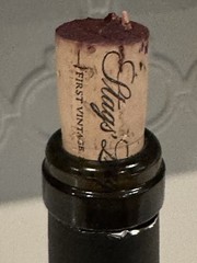 Stags Leap Cabernet Sauvignon Napa Valley 2018 empty Wine Bottle w/ Cork 375 ml