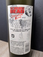 “The Walking Dead” Blood Red Blend Empty Wine Bottle 750ml 2016