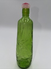 VTG RIPPLE Gallo&rsquo;s 1960-84 HIPPIE Wine Flavor Guard Green Glass Bottle 4/5 QT