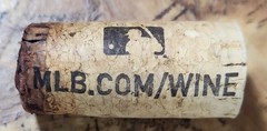 2016 Chicago Cubs Empty Wine Bottle with Cork