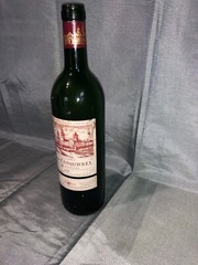 Chateau Cos D&rsquo;Estournel 1989, Bordeaux Bouteille Vide Empty Bottle No Cork