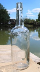 RARE ORIGINAL “ SAM BAUMGARTEN  » WHOLESALE LIQUOR & CO BOTTLE » MEMPHIS TENN « 
