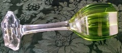 Moser Koloman Rare Fine Wineglass Bohemia Meyr&rsquo;s Neffe, Paneled Crystal C. 1900