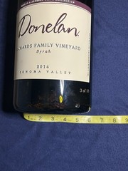 Donelan Richards Family Vineyard 2014 Empty Magnum Wine Bottle Sonoma 3 Of 18