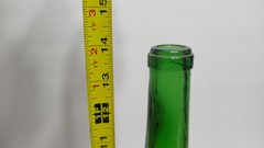 Santiago Rioja Haro Wine Bottle Emerald Green Barware Decor Collectible 1950&rsquo;s