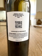 Empty 2019 Empathy Elephant Napa Cabernet Vee Friends Bottle Gary Vee
