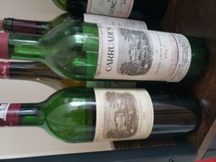 12 Empty Vintage Wine Bottles