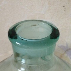 Vintage glass jar, 10 liter wine bottle, shipping 2 pcs.