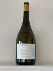Rare empty wine bottle, Bernard-Bonin, Meursault Clos du Cromin 2018, Magnum