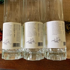 Licor-Empty-4 Bottles/Soju Aperitif @ Kristen Kish(EARTH SHINE SeOUL BLISS)