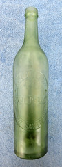 Vintage 1920s? Spanish Wine Bottle CINCO PERLAS A. QUIJANO PEURTO SANTA MARIA
