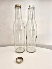 Wholesale 12 oz clear glass woozy bottles 1200 per pallet (12 pack cases)