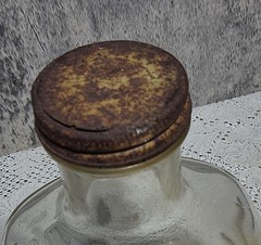 Vintage Berrycup Wines 2/5 Pint Glass Wine Bottle Yonkers, New York