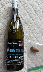 RARE – Chateauneuf Du Pape 2002 Chateau Mont-Redon France – Empty Bottle w/ cork