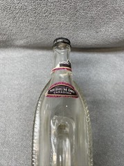 Canadian London Red Dinner Wine Empty Bottle with Handle Home Decor KG JD