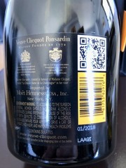 Veuve Clicquot La Grande Dame 2008 Champagne Empty Bottle Muselet Cork Gift Box