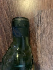 Vintage 1976 Antinori Italy Wine Bottle Glass Figural Fish 10” Decanter 8.5 Oz
