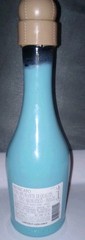 Wine Teal Empty Bottle Gemma di Luna Moscato Italian Sparkling 18.5 Oz Collectib