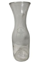 Libbey Accents Clear Glass Carafe 1 Litre Liter Wine Water 33.8 Oz Mexico