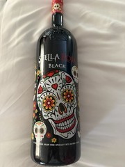 Stella Rosa Black L.E. Skull Heart Eyes and Sugar Skull Day of the Dead Empty