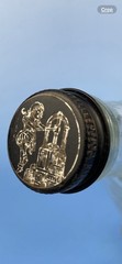 Vintage 1960&rsquo;s London (Ontario) Canada Winery Glass Bottle In Basket with Cap