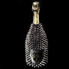 Dom Perignon Studs Decoration Empty Bottle David Lynch Color Gunmetal Togemand