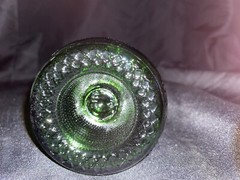 Vintage 40 Years Anniversary Green Glass Gallo Wine Bottle 1958 1998 Modesto
