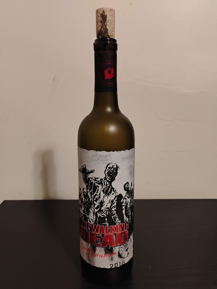 “The Walking Dead” Cabernet Sauvignon Empty Wine Bottle 750ml 2016