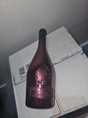 Empty Ace Of Spade Rose Champagne Pink Bottle LIMITED EDITION Color Rose