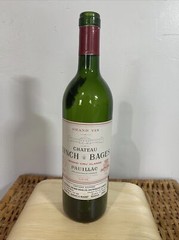 1989 Chateau Lynch Bages Pauillac Empty Bottle No Cork
