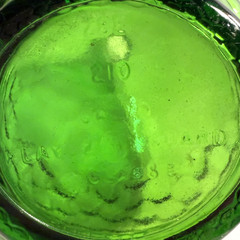 Vtg Gallo Green Emerald Glass Wine Bottle/Jug With Embossed Grapes 1/2 Gallon