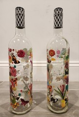 Lot of 8 WOLFFER ESTATE Summer In A Bottle Long Island NYWine Empty Glass 750ML