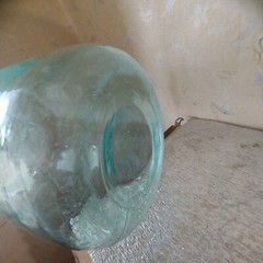 Vintage Demijohn Green Glass Wine Jar 20-22L