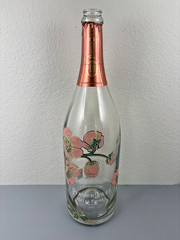Huge Double Magnum 2007 Perrier-Jouet Belle Epoque Rose Champagne Empty Bottle