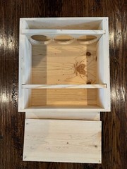 Harlan Estate 2020 The Maiden Wood Wine Box holds 3 Bottles