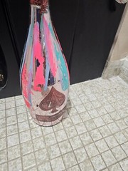 Empty Bottle Rose Pink Color Ace Of Spade 3lt Armand De Brignac Art Basel Design