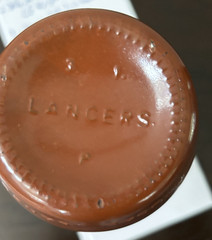 Vintage Wine Bottle Portugal J.M. da Fonseca Lancers Brown glass 12oz 1960&rsquo;s
