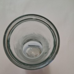 vintage Embossed Paul Mason Since 1852 Glass Wine Bottle 1 L Jar
