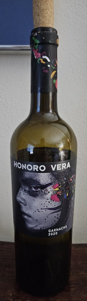 Honoro Vera 2020 Garnacha EMPTY bottle