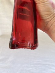 Vintage 2006 Red Happy Cat Wine Bottle 13” Empty Mosel Riesling Germany