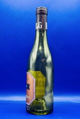 1967 Barton & Guestier Chablis 12 Oz Empty Glass Bottle 9 3/4&Prime;