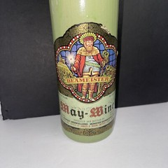 1970s Stoneware German Beameister May-Wine Max Kruger Empty Bottle (no cap)
