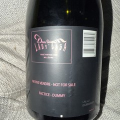 Dom Perignon Rose Champagne Luminous Vintage 2008 EMPTY Bottle NEW