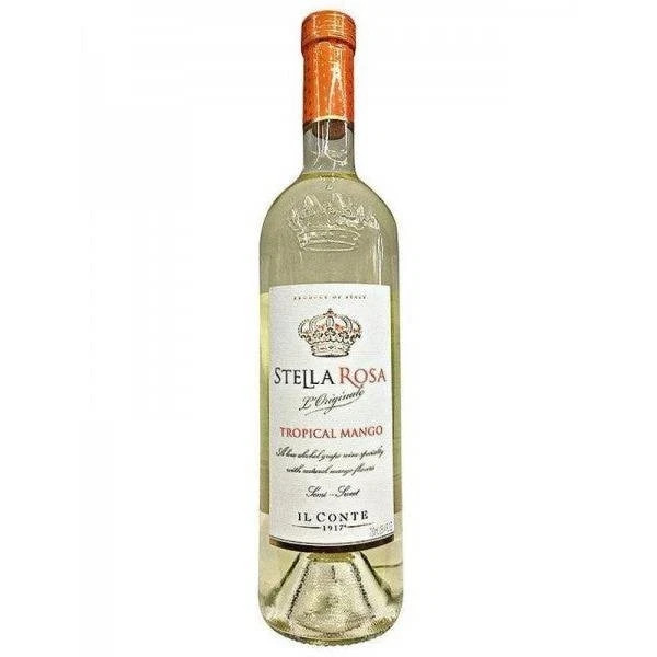 Stella Rosa tropical mango 750 ml Empty Liquor Alcohol Bottle Crafts Art