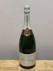 Antique Vintage 1849 Pol Roger Champagne Bottle Epernay France Empty But Sealed