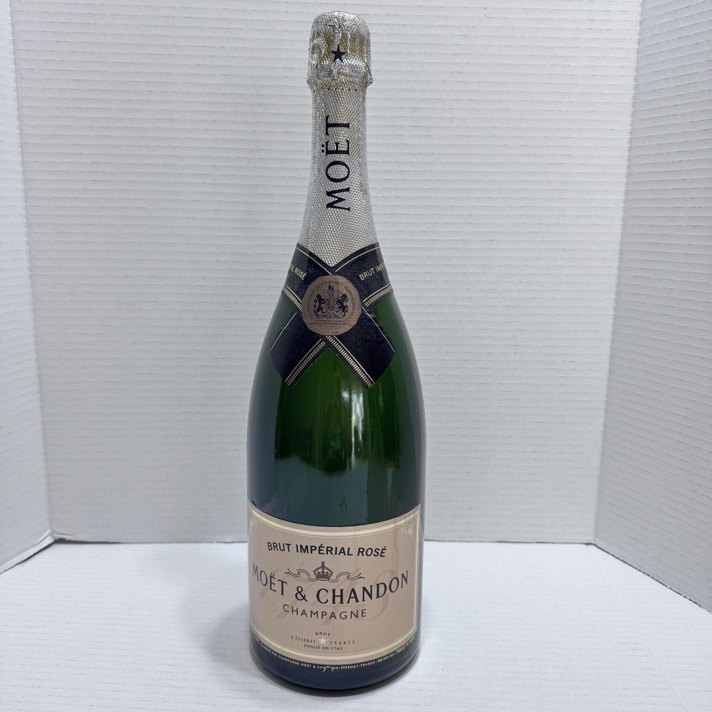 Moet & Chandon Rose Imperial 15&Prime; Champagne Dummy Empty Bottle Prop Large