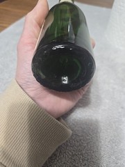 Vintage 1950s Christian Brothers Champagne Brut Green Glass Bottle! Rare To Find