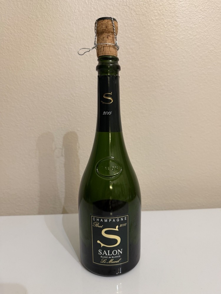 Salon Champagne 2015 Empty Bottle with Cork