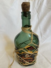 Vintage Lagosta Rosé Wine Bottle Pair Portugal Raffia Covered 2 Sizes